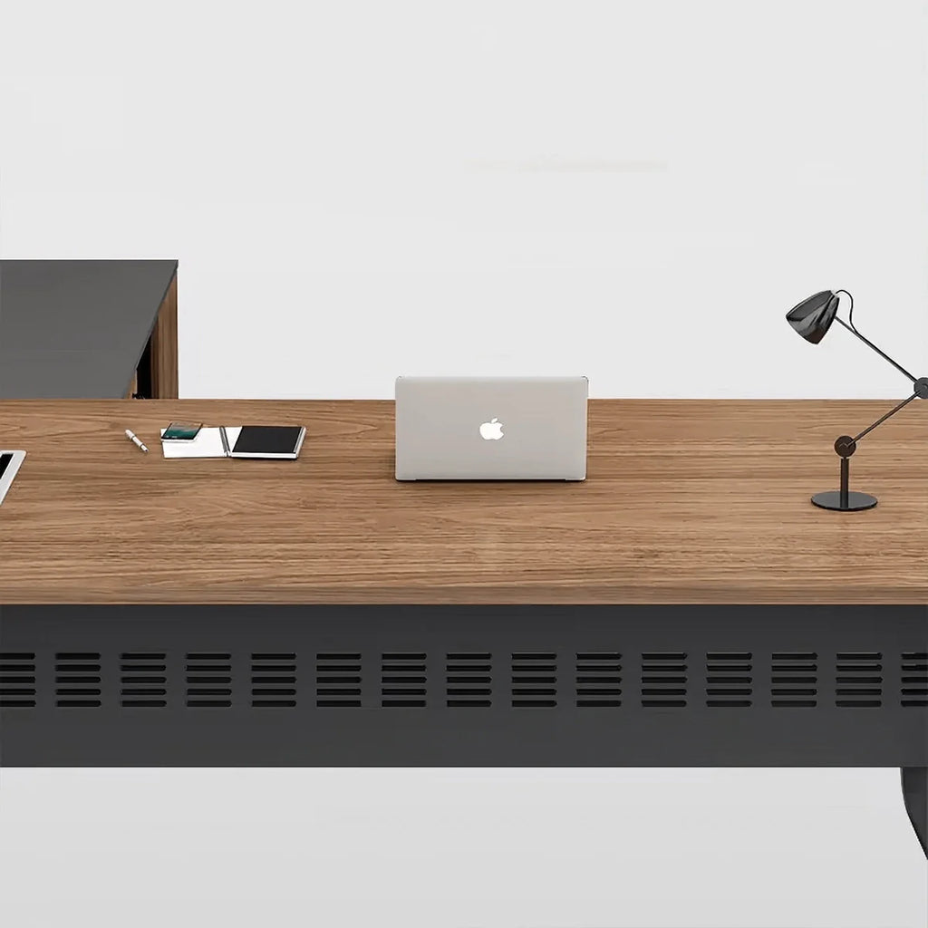 Patton · Executive Desk w/ Mobile Storage
