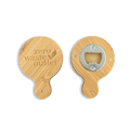 Magnetic Bamboo Bottle Opener