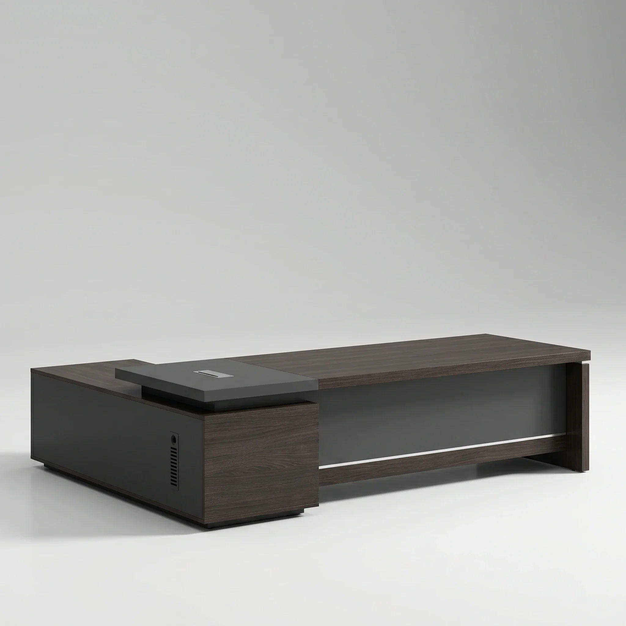 Danton · Modern L-Shaped Executive Desk