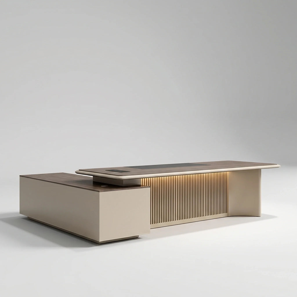 Essex · Modern L-Shaped Executive Desk
