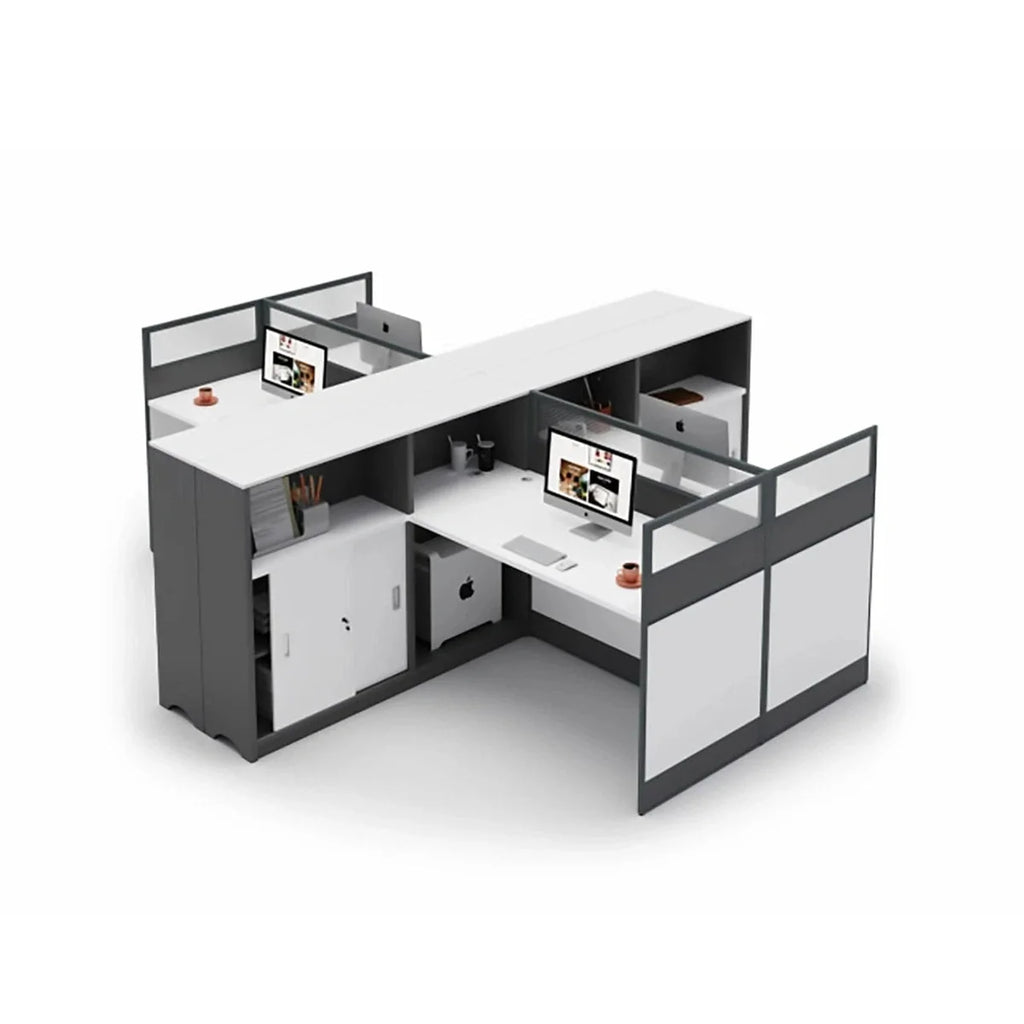Noelle · L-Shaped Cubicle Office Workstation
