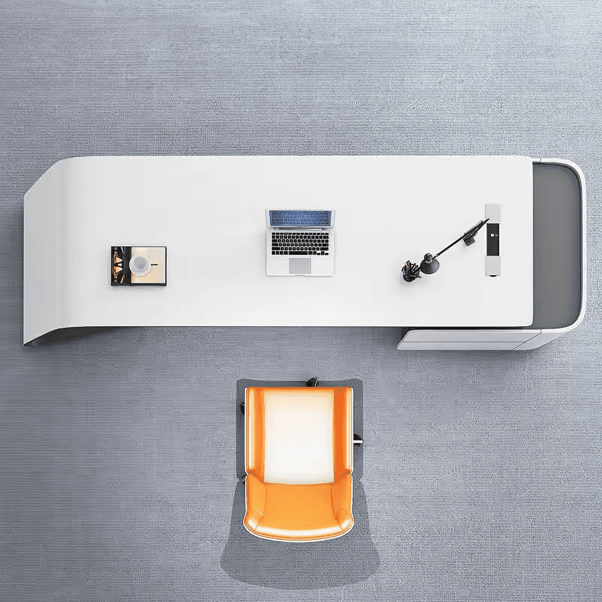 Gödel · White Executive Desk