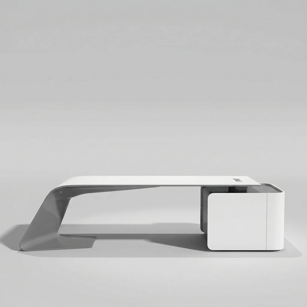 Gödel · White Executive Desk