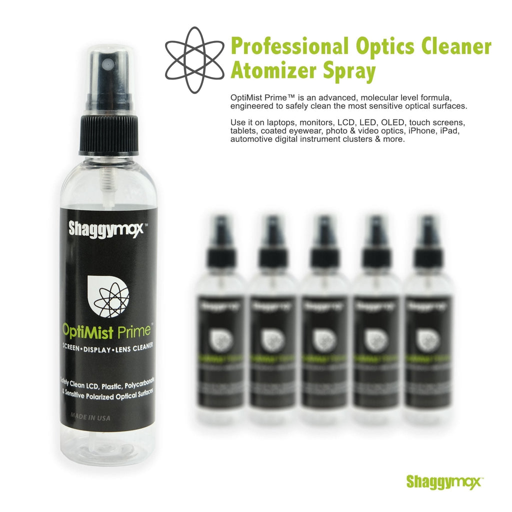 OptiMist Prime TV Cockpit & Controls - Premium Microfiber Screen Cleaning Kit