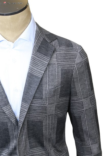 KNT by Kiton Checked Cashmere-Cotton Sport Jacket