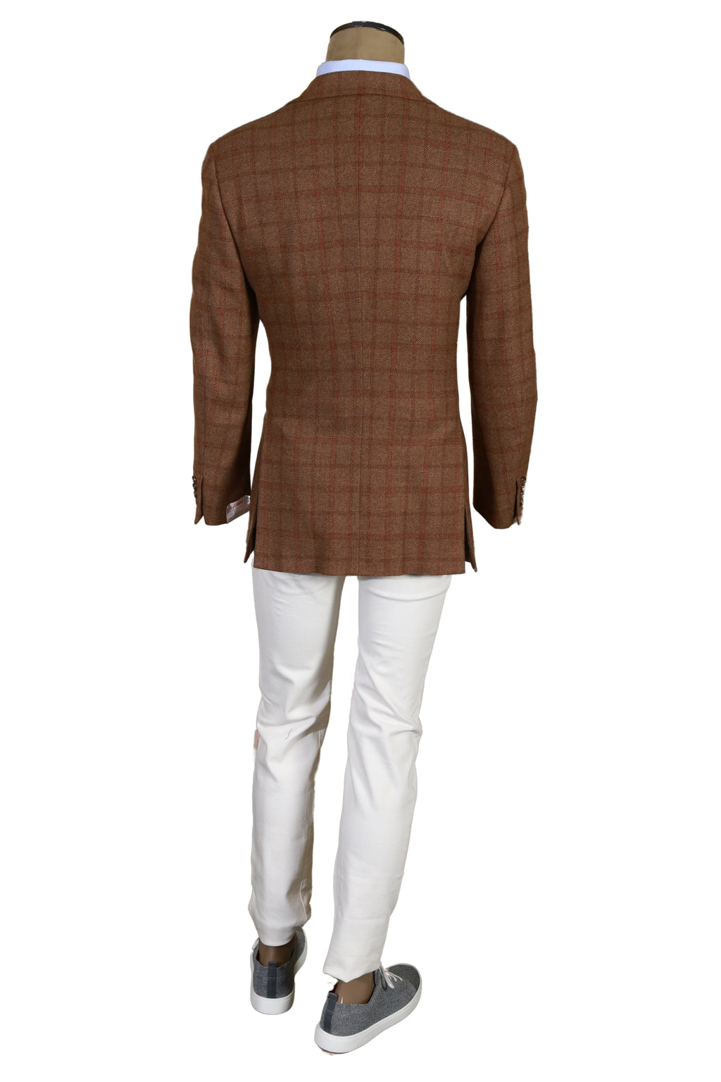 Brioni Checked Wool Sport Jacket