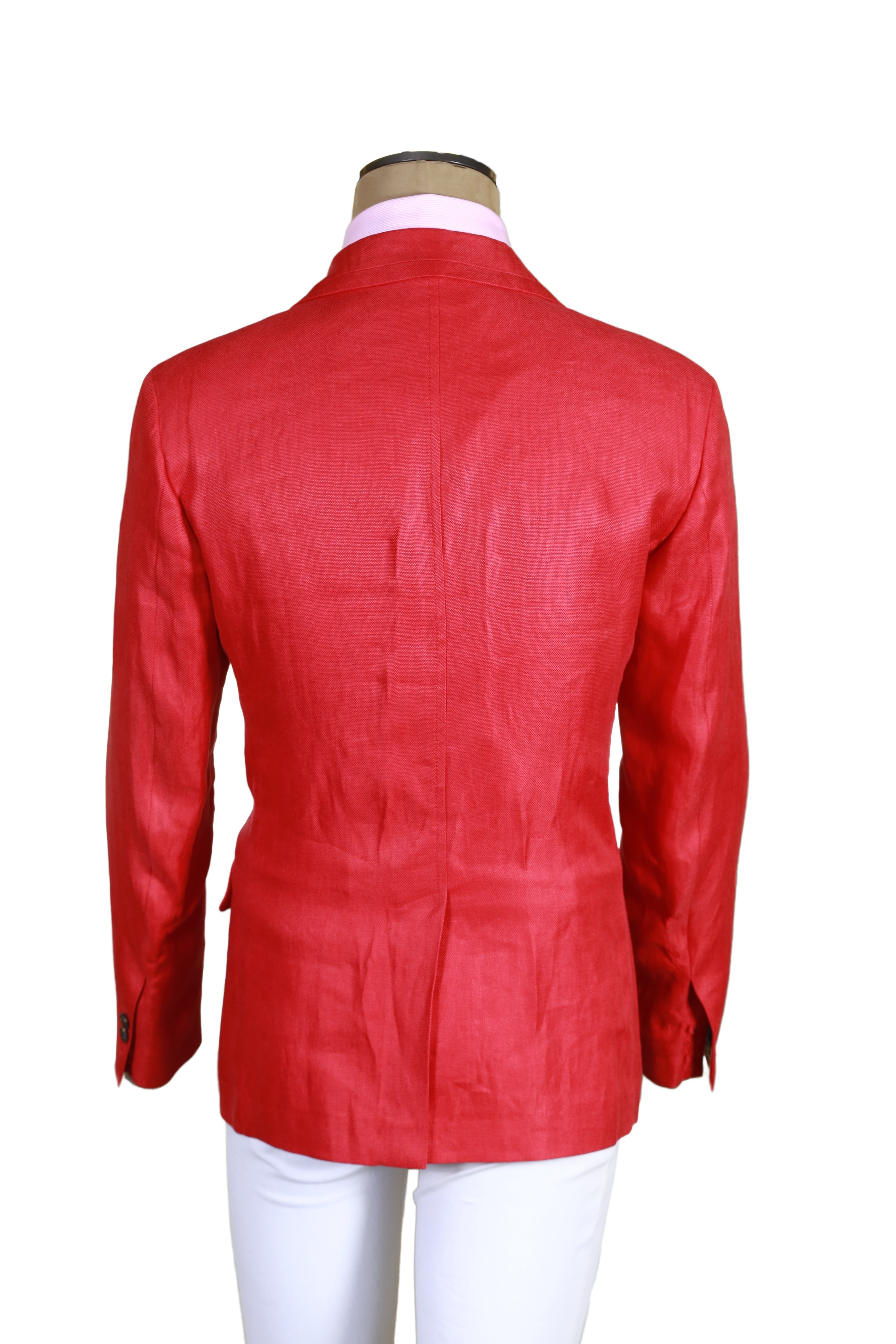 Brioni Linen Double Breasted Sport Jacket