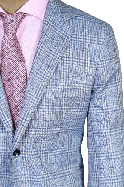 Sartorio Plaid Viscose Suit