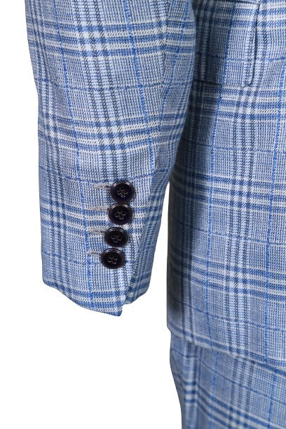 Sartorio Plaid Viscose Suit