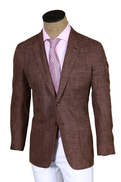 Sartorio Birdseye Wool-Cotton Sport Jacket