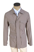 Kired by Kiton Solid Nylon Overcoat