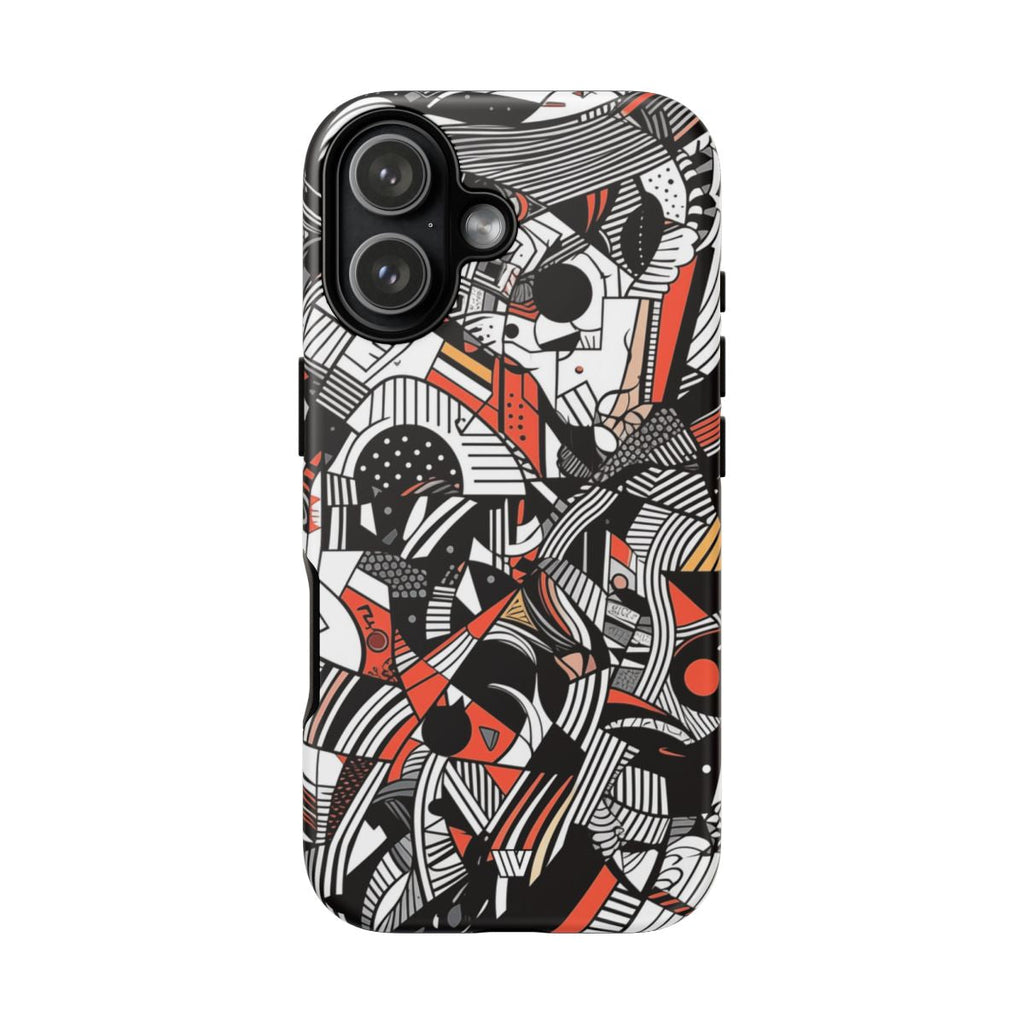 ABSTRACT DOODLE #3 | Tough Phone Case