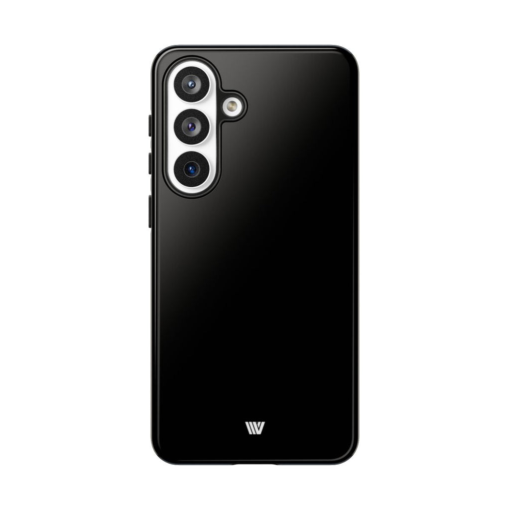 JET BLACK | Tough Phone Case
