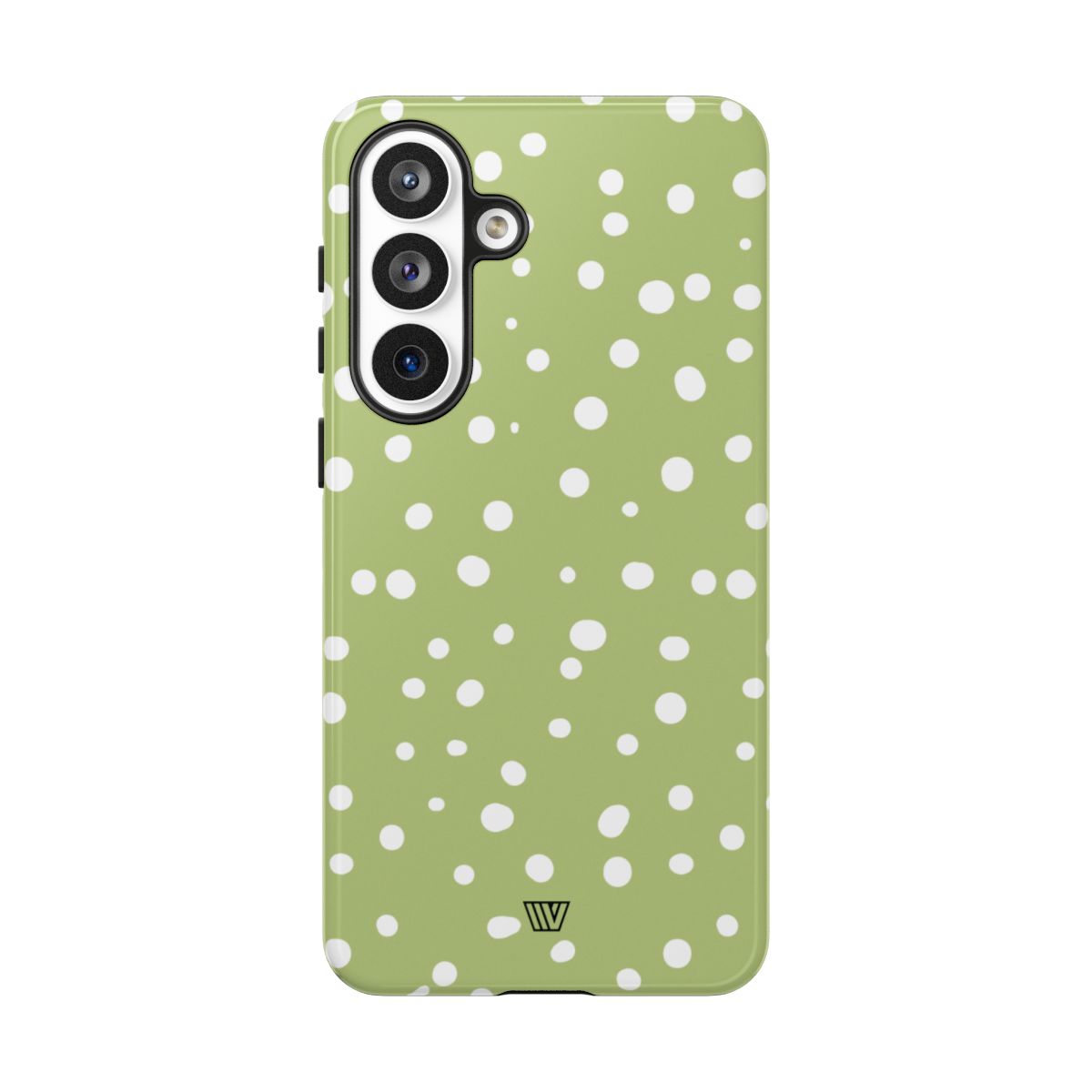 PALE OLIVE DOTS | Tough Phone Case