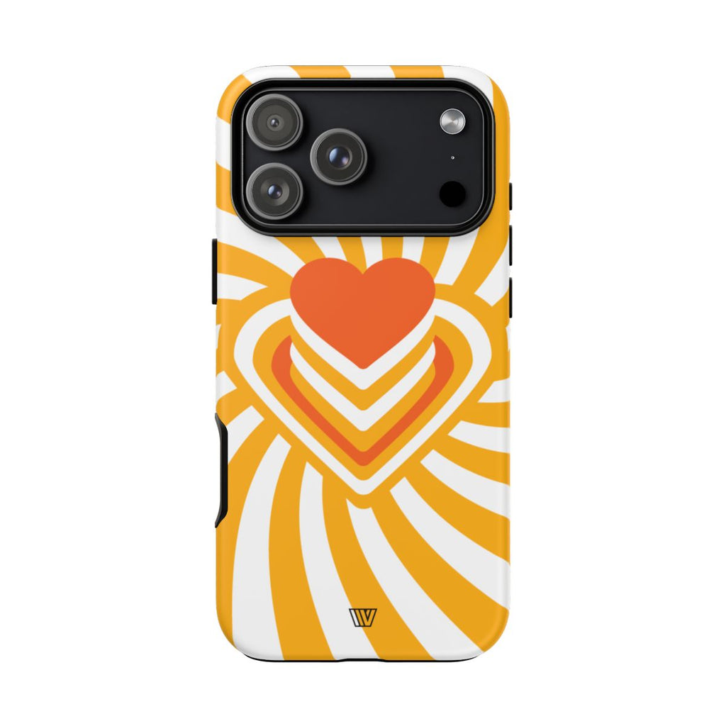HEART RAY STACK | Tough Phone Case
