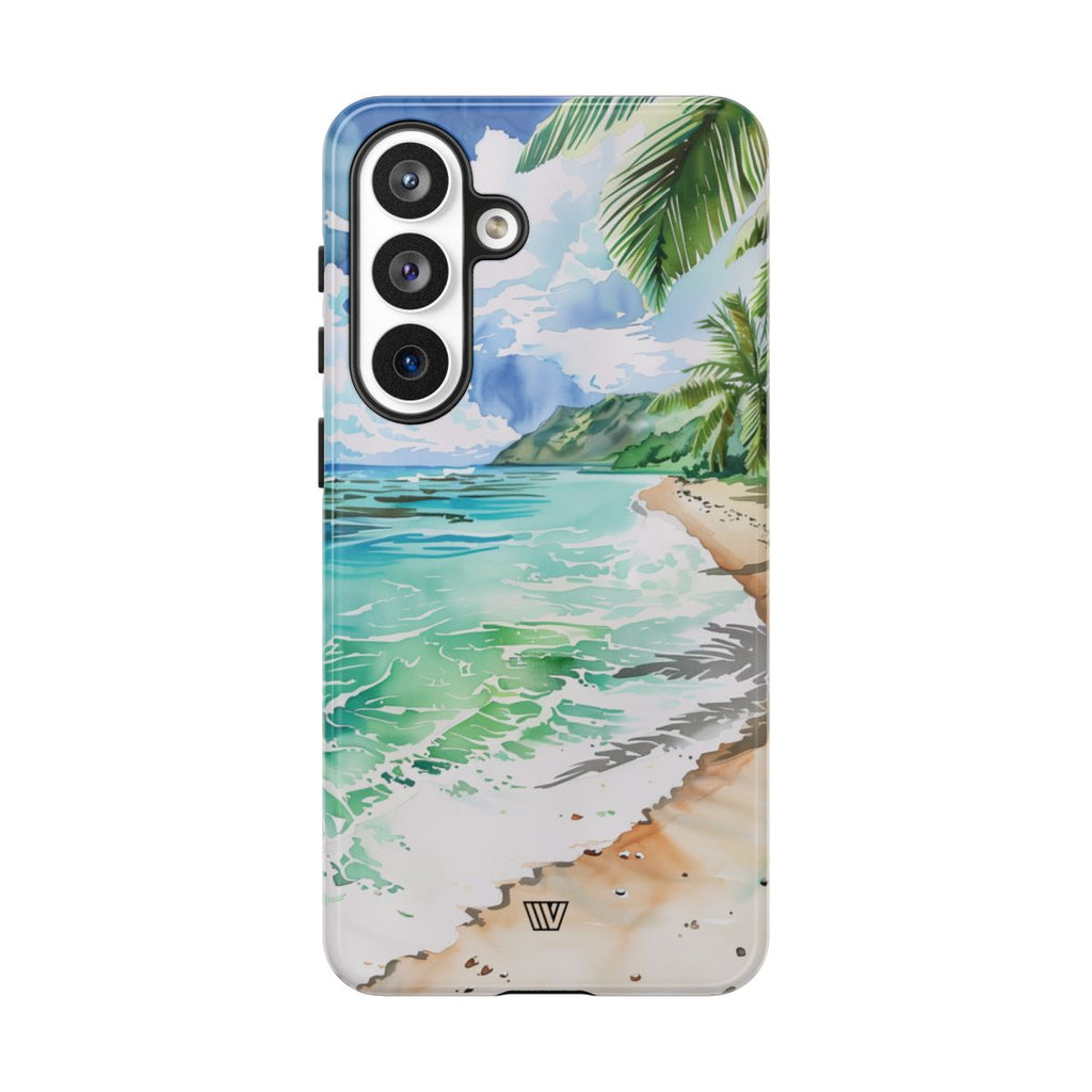 WATERCOLOR BEACH | Tough Phone Case