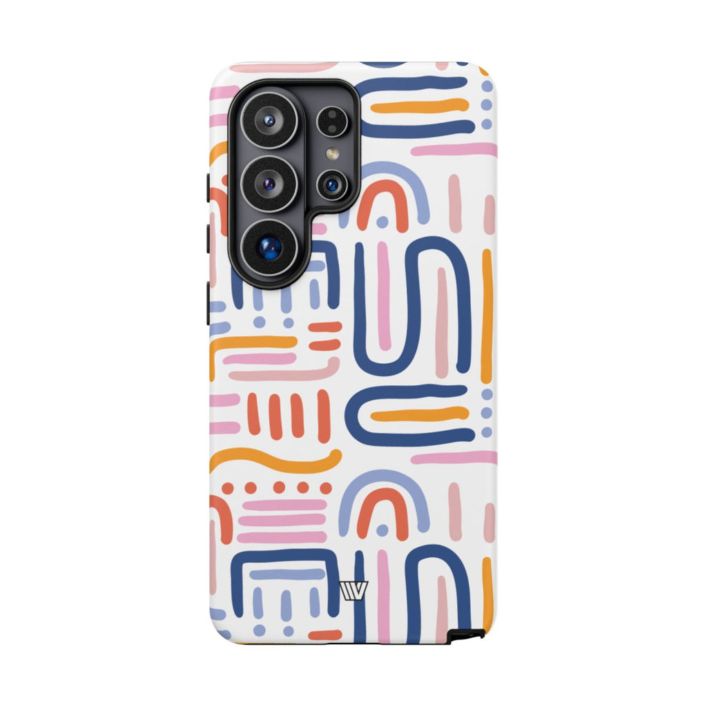 MEMPHIS BOLD LINES | Tough Phone Case