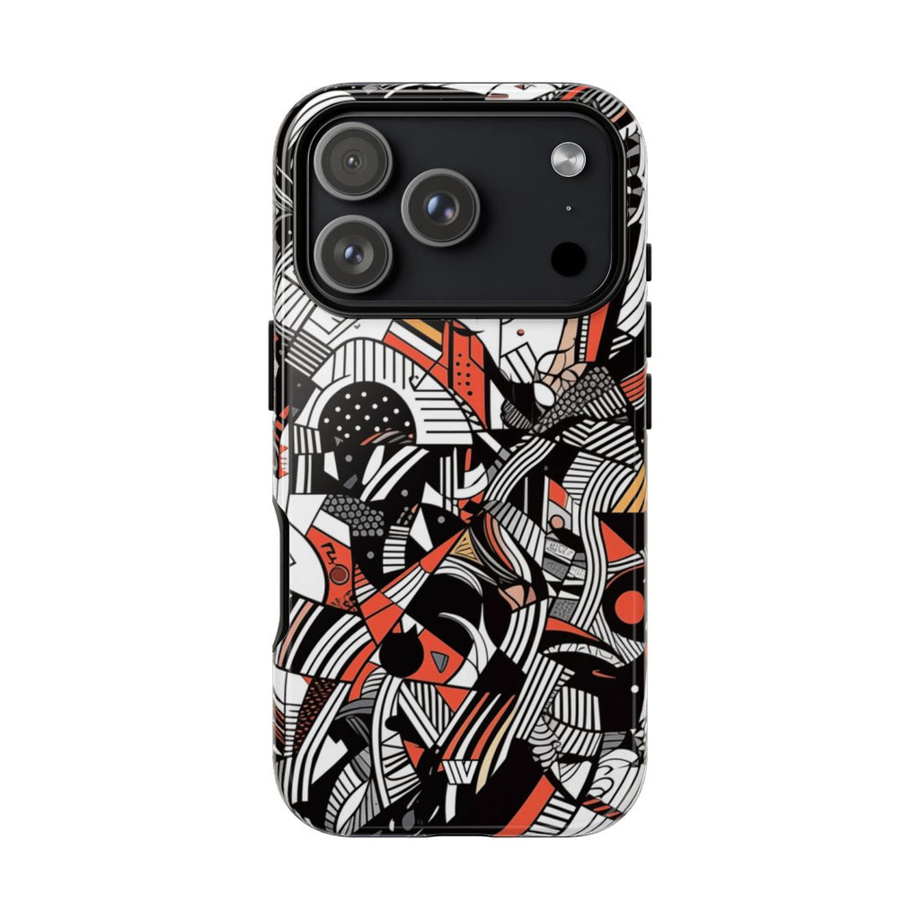 ABSTRACT DOODLE #3 | Tough Phone Case