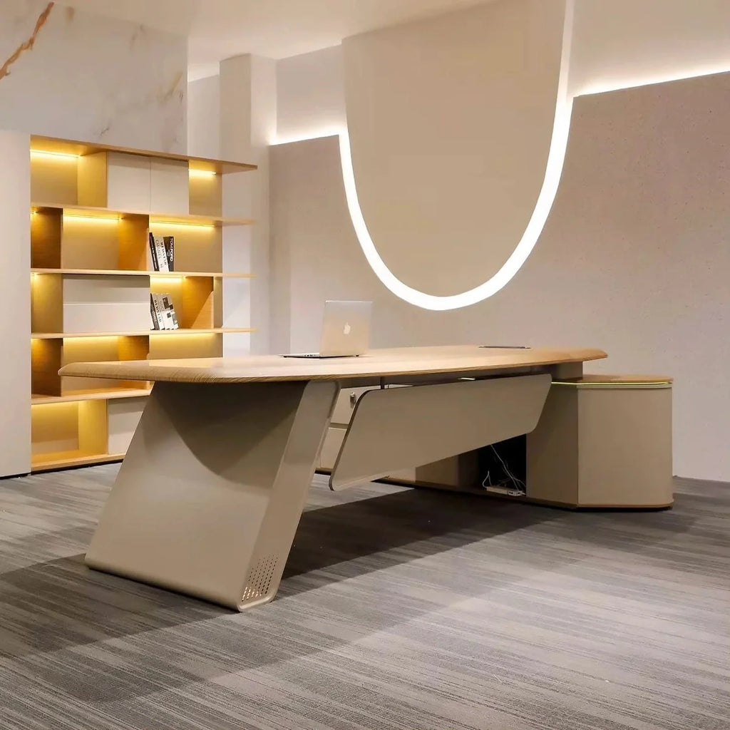 Ellis · Modern Executive L-Shaped Desk