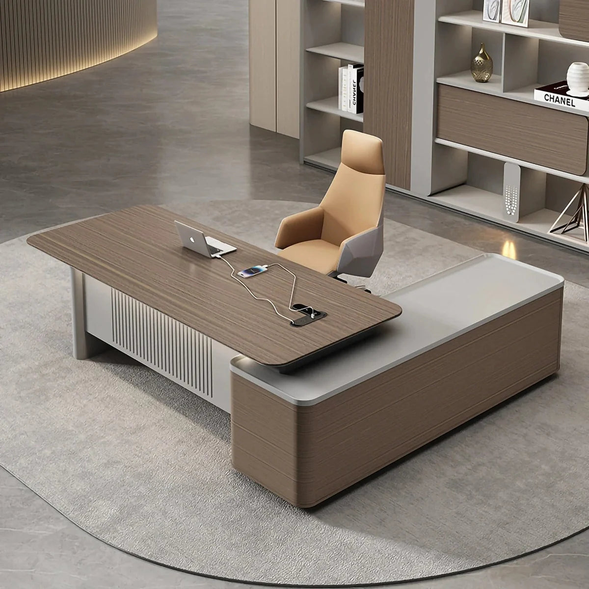 Sayers · Modern L-Shaped Executive Desk