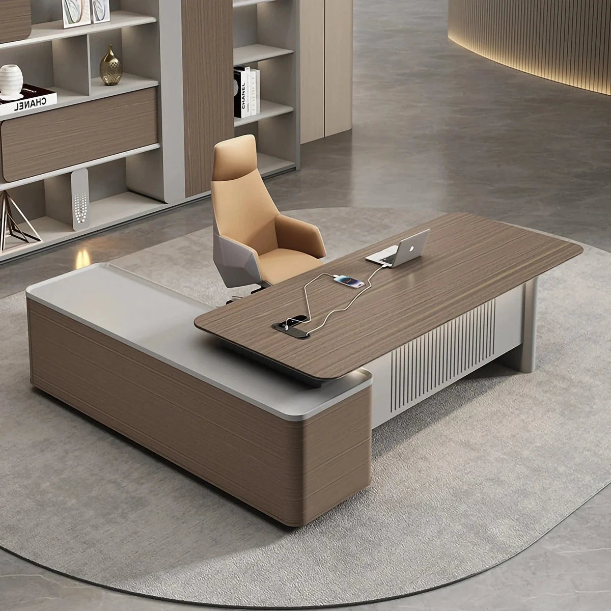 Sayers · Modern L-Shaped Executive Desk