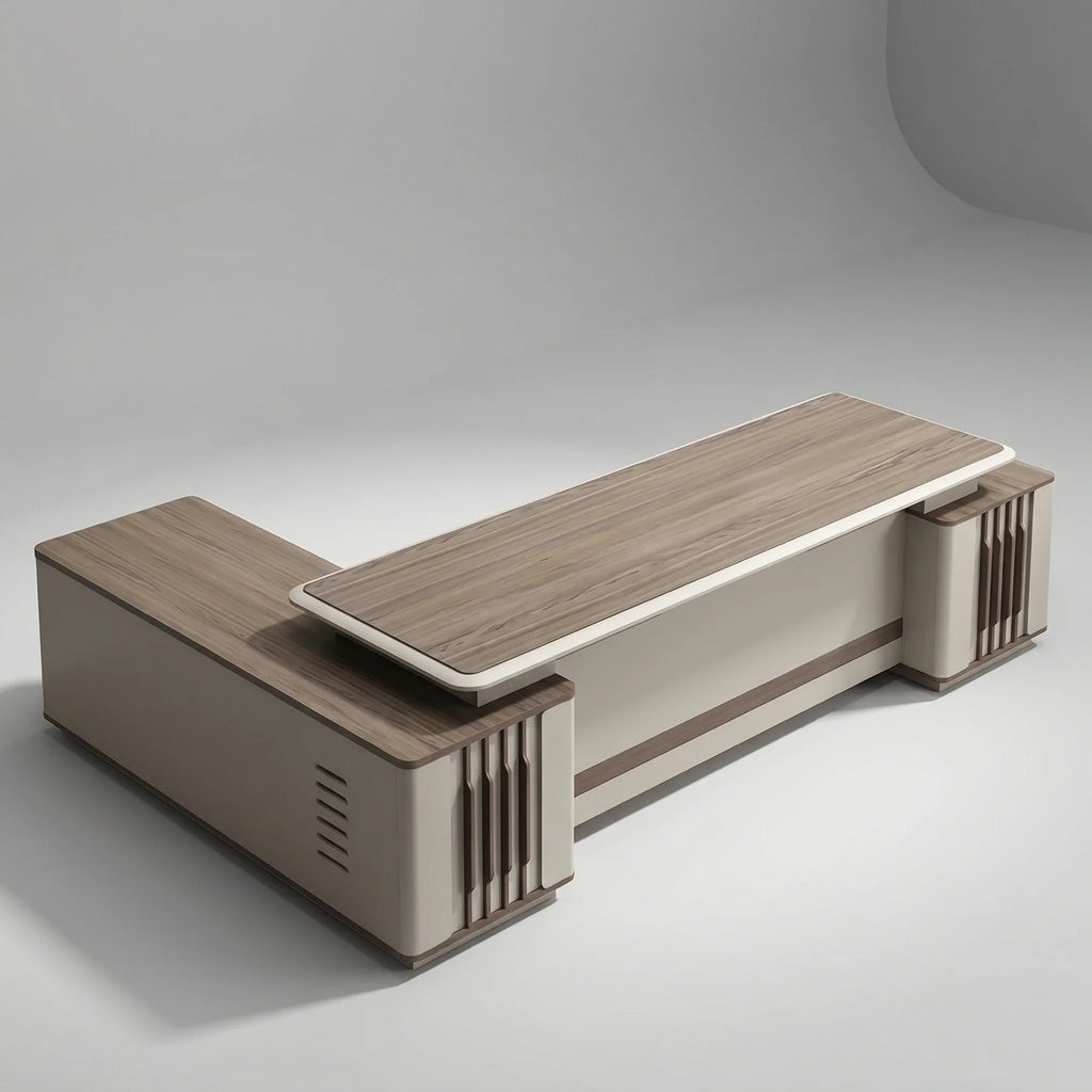 Lauder · Modern L-Shaped Executive Desk