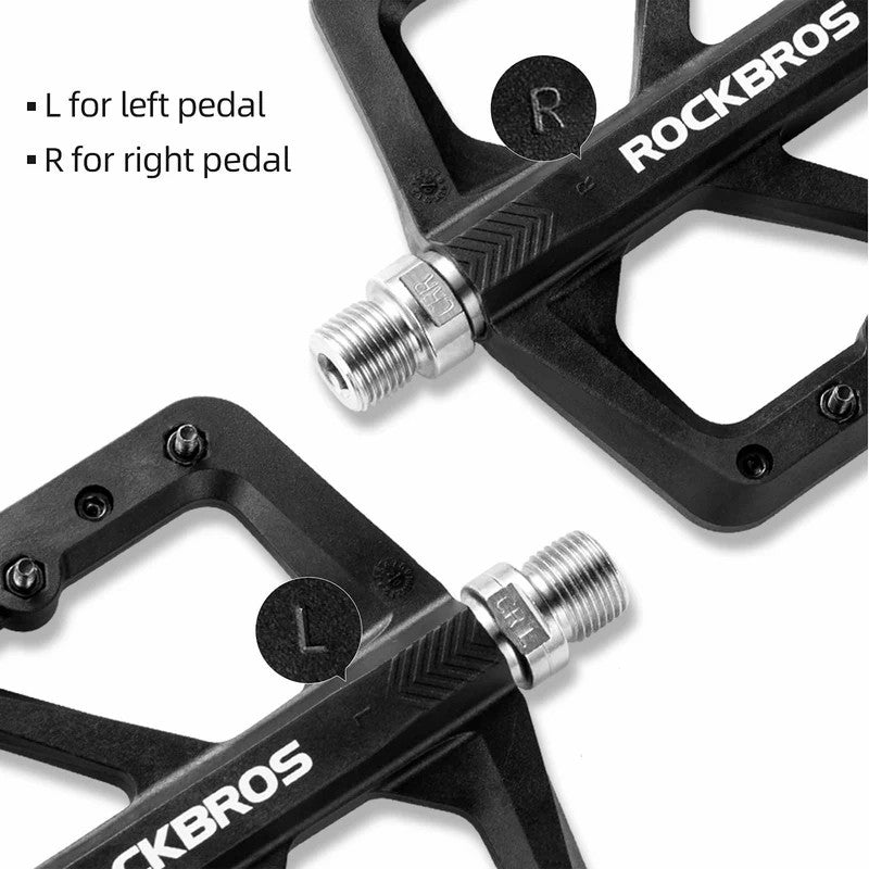 Nylon Fiber Bike Pedals 9/16