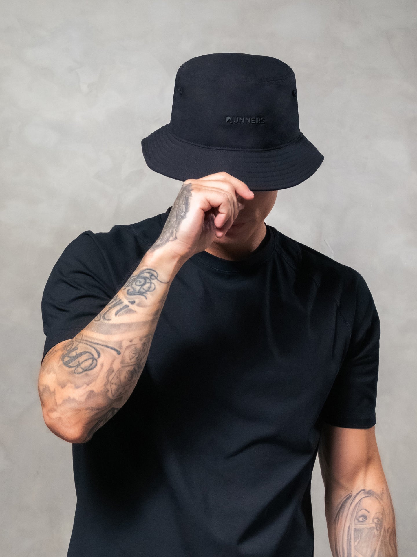 Black Bucket Hat