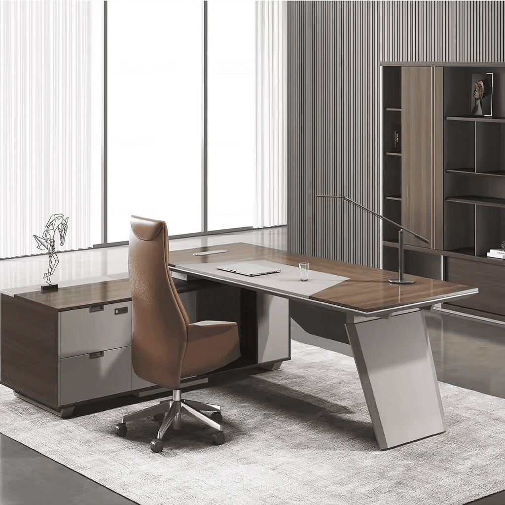 Flynn · Modern L-Shaped Executive Desk