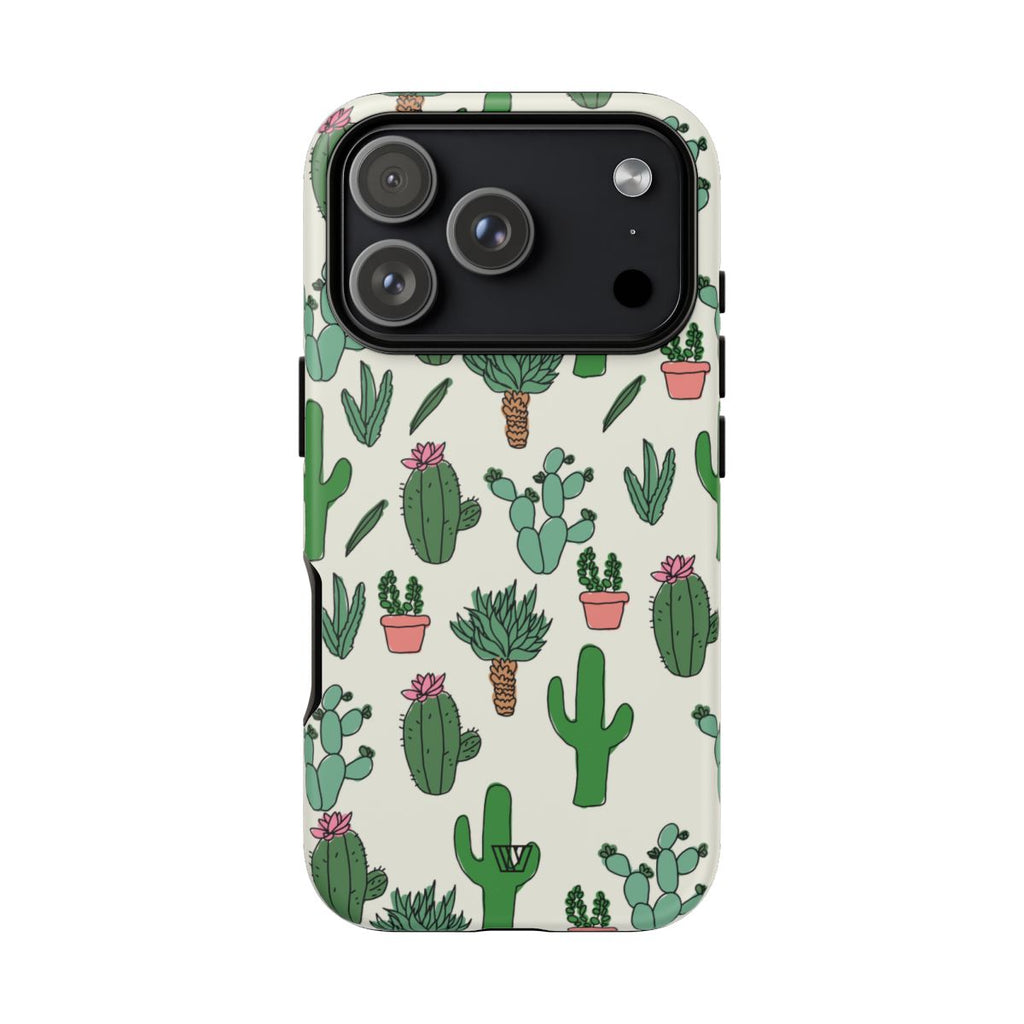 CACTUS DOODLES | Tough Phone Case