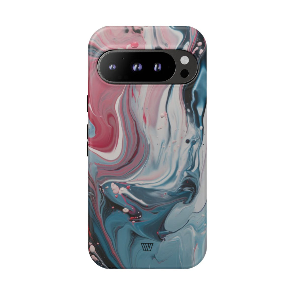 BLUE PASTEL SWIRL | Tough Phone Case
