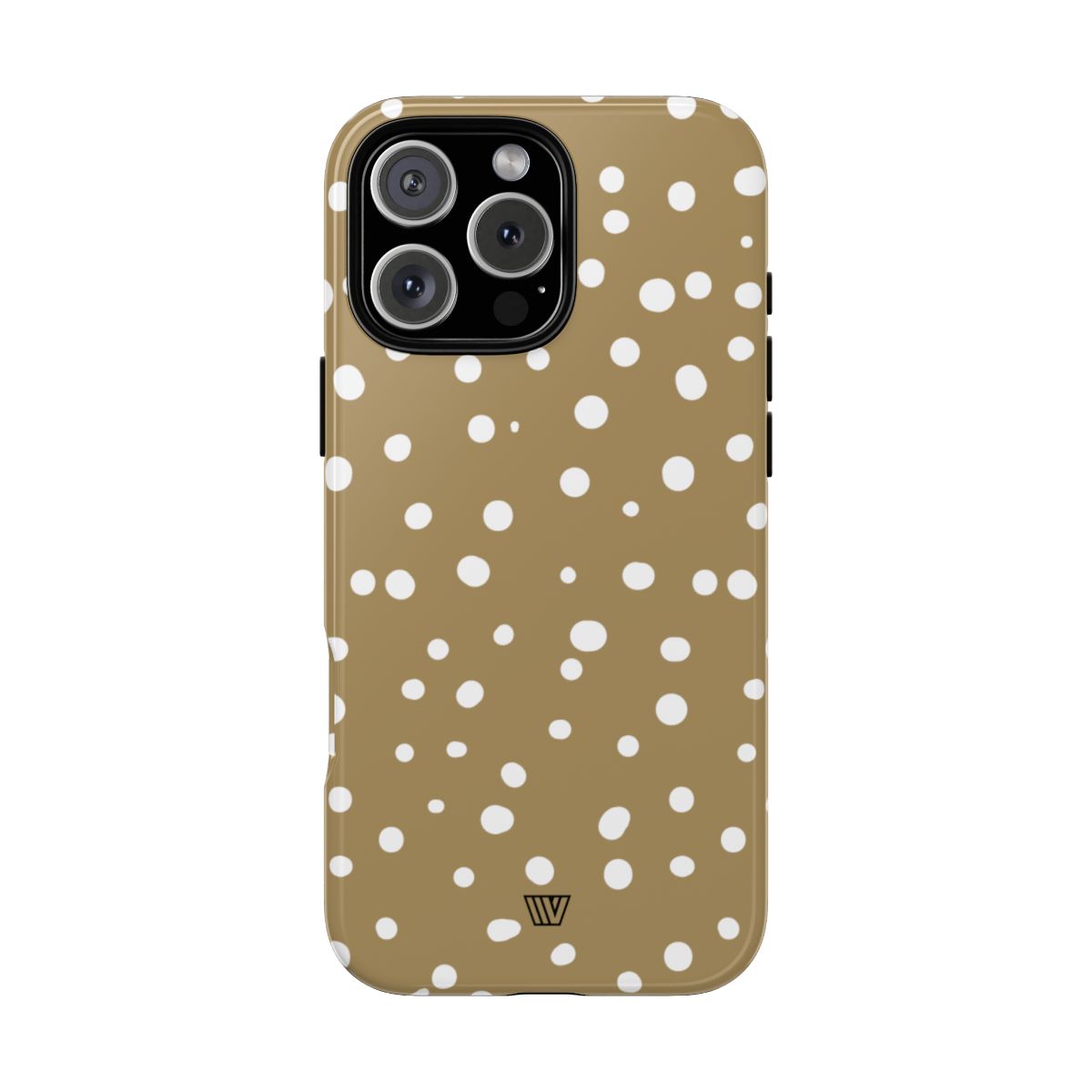 DARK BEIGE DOTS | Tough Phone Case