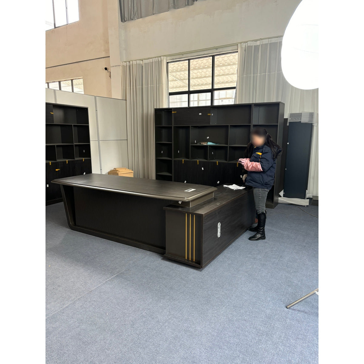 Sterling · Modern Executive L-Shaped Desk