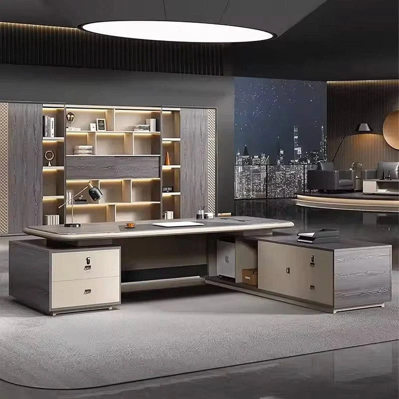 Fairwyn · Modern L-Shaped Executive Desk