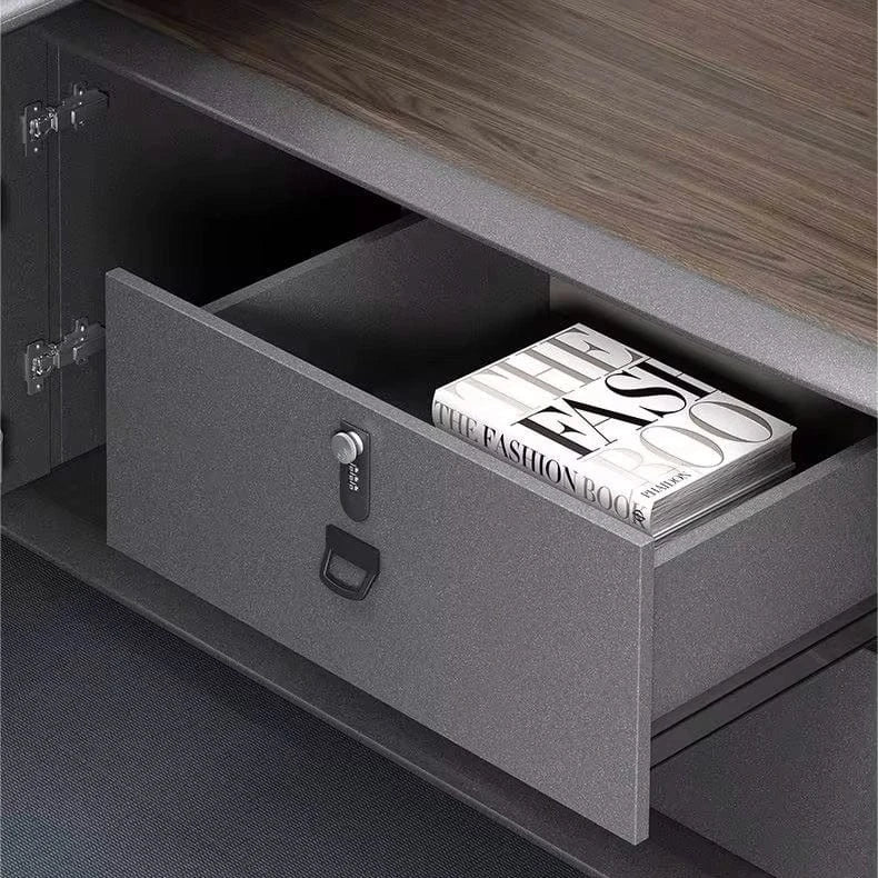 Alwin · Modern L-Shaped Executive Desk