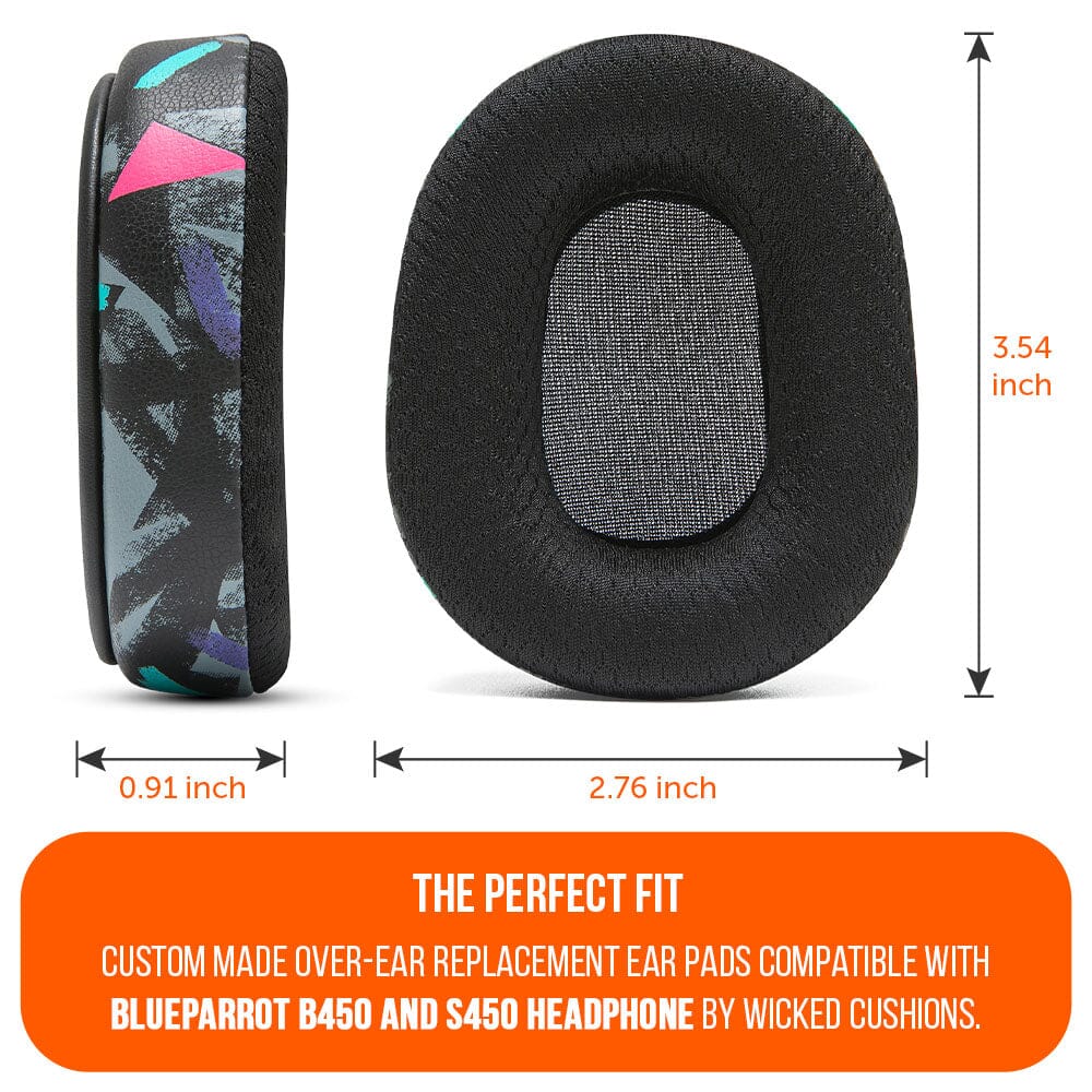 Upgraded BlueParrot B450 Earpads - WC PadZ B450