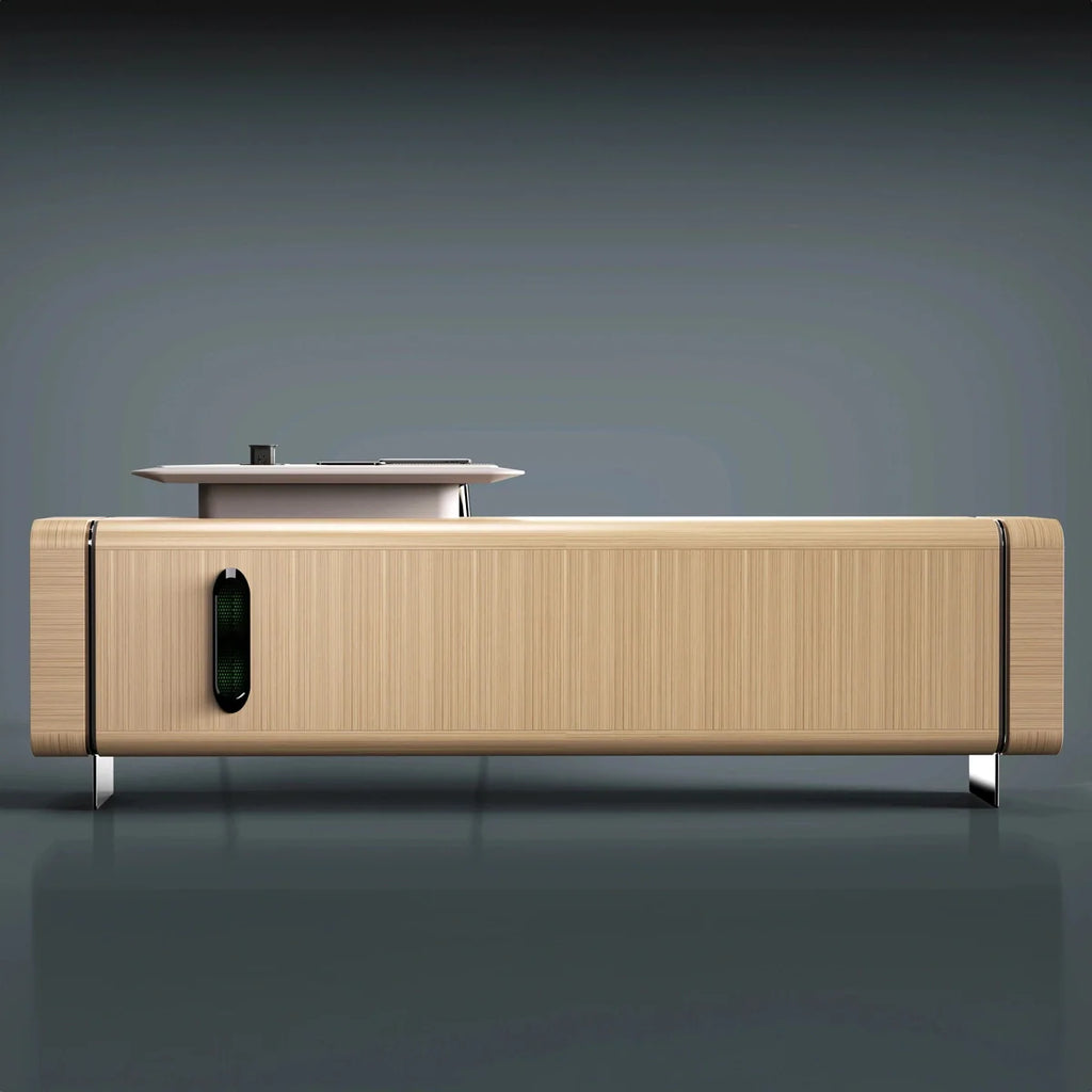Symra · Modern L-Shaped Executive Desk