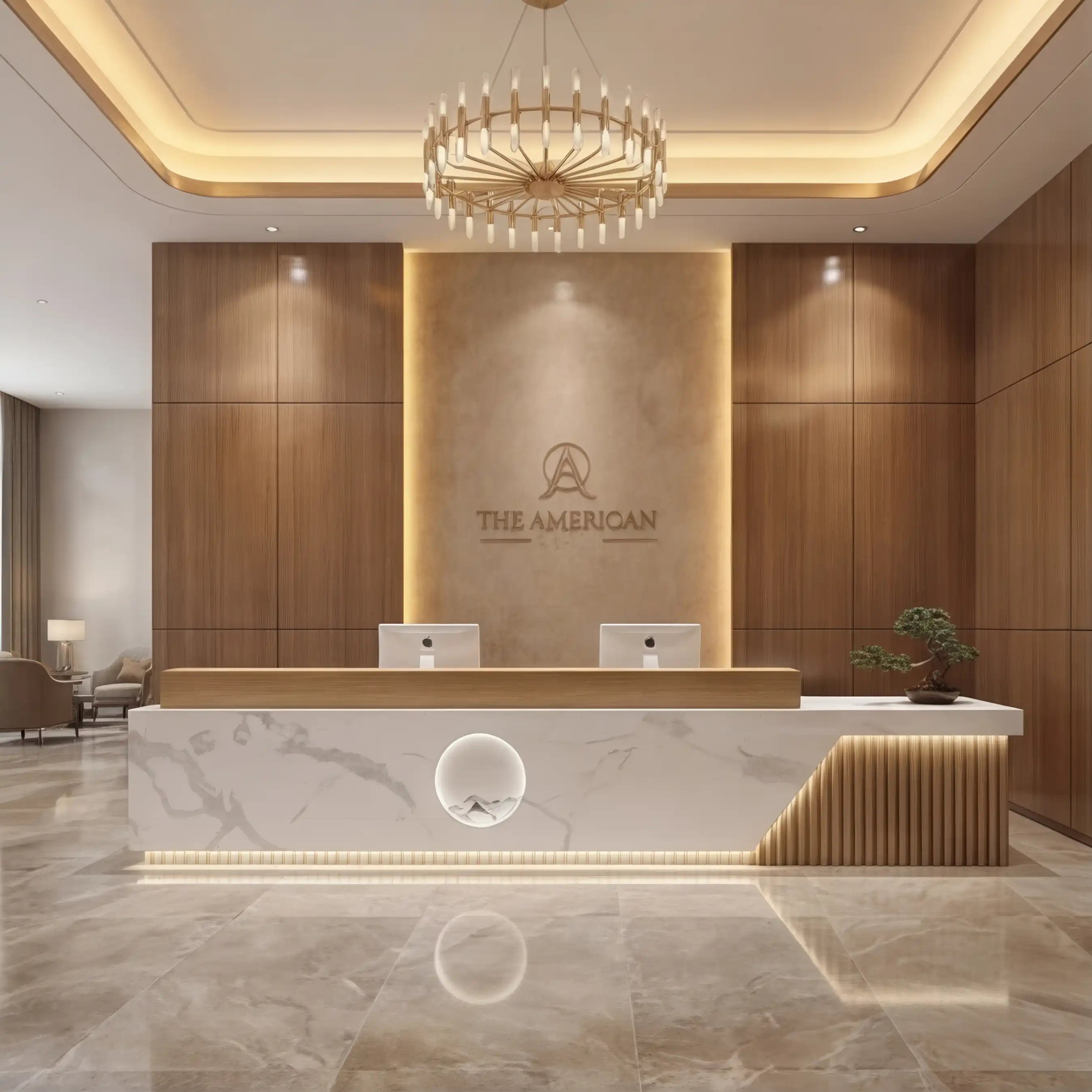 Valina · Front Reception Desk
