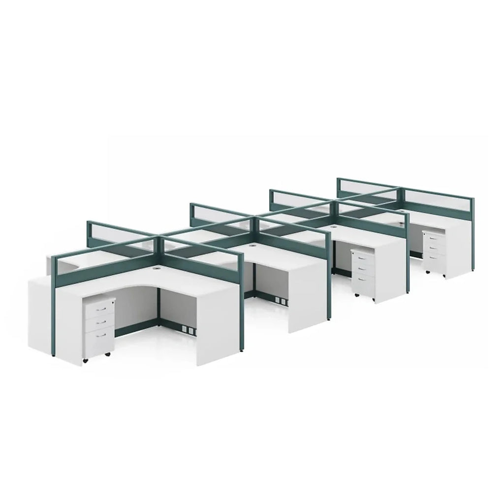 Vienna · L-Shaped Cubicle Workstation