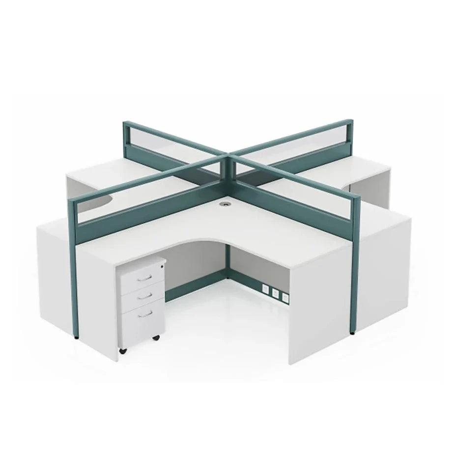 Vienna · L-Shaped Cubicle Workstation