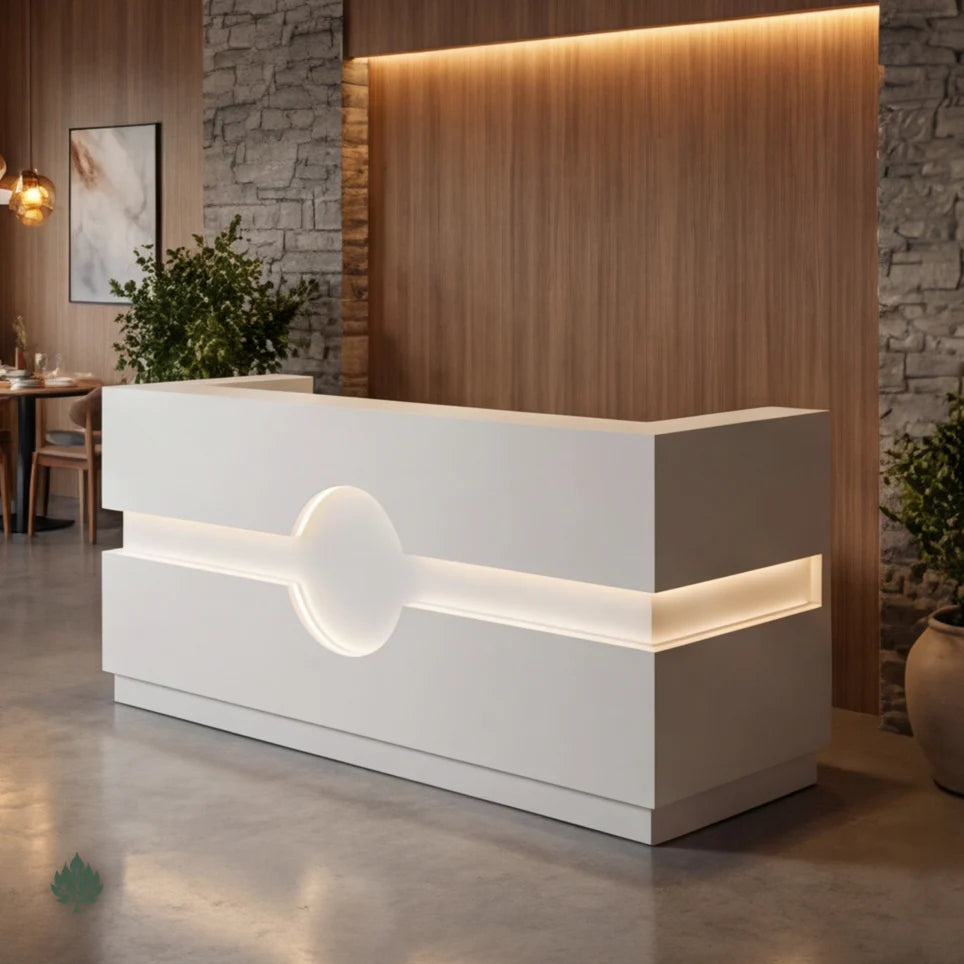 Aisha · Front Reception Desk
