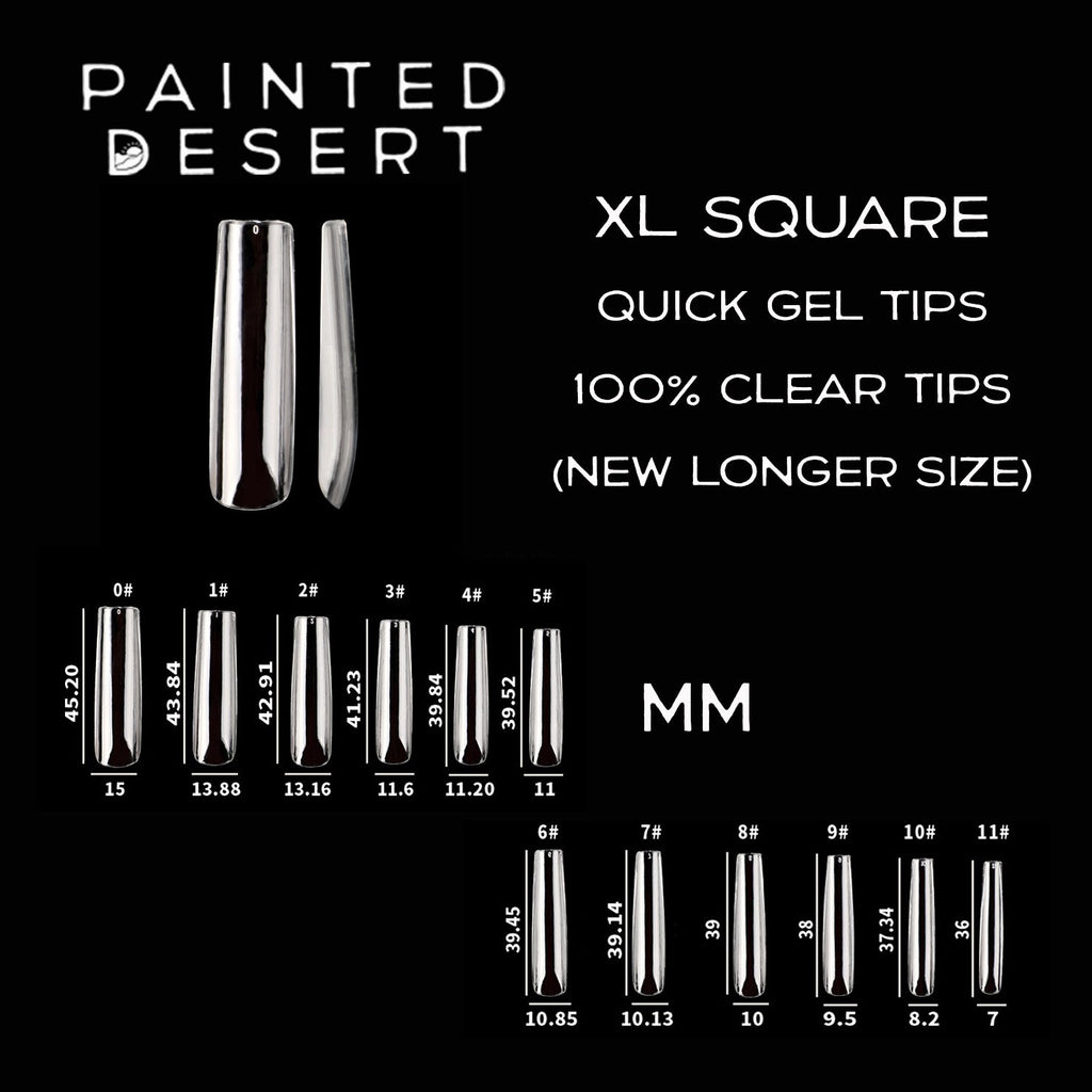 XL Square Quick Gel Tips