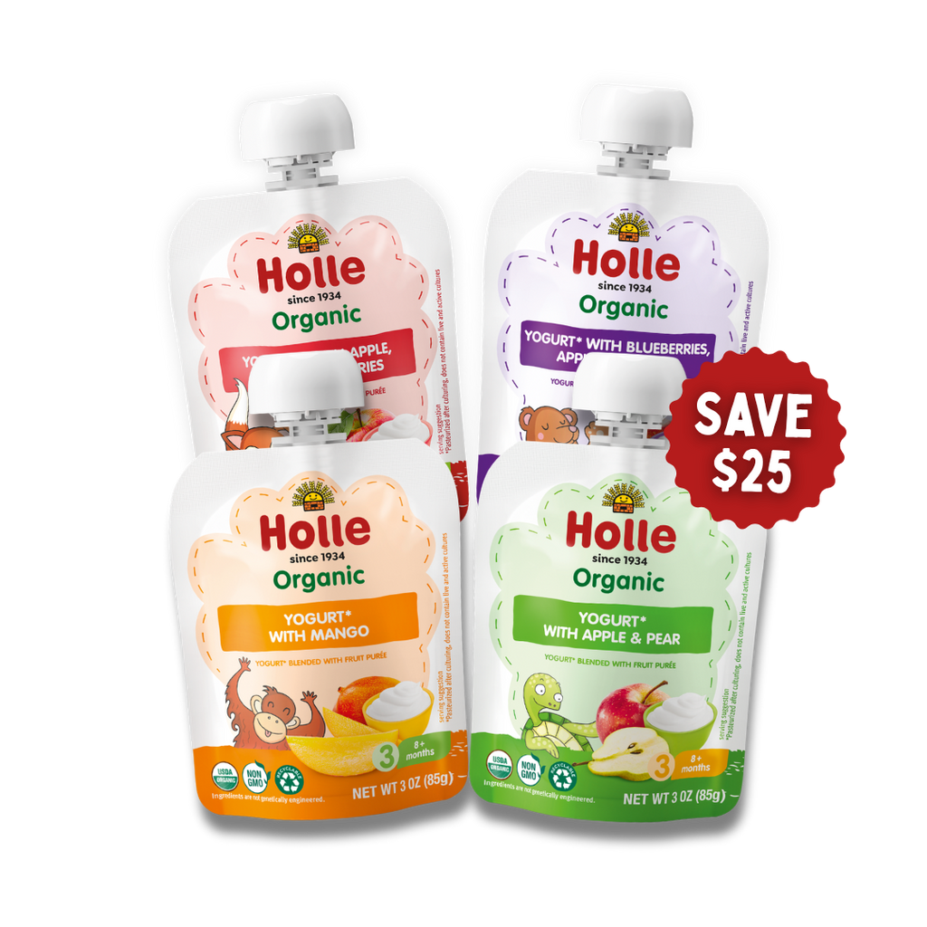 Holle Yogurt Pouches Variety Bundle