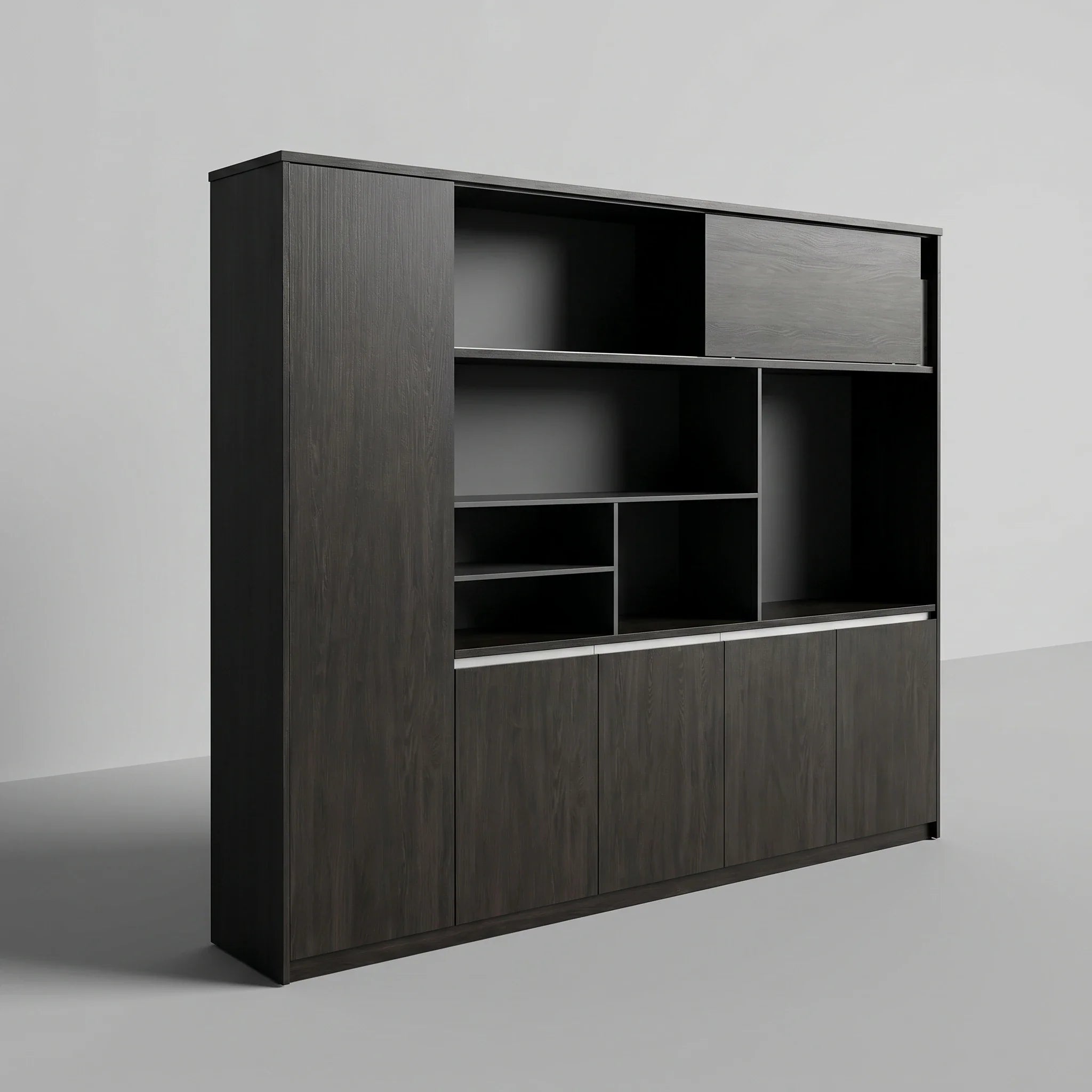 Wallis · Black Office Shelves & Storage